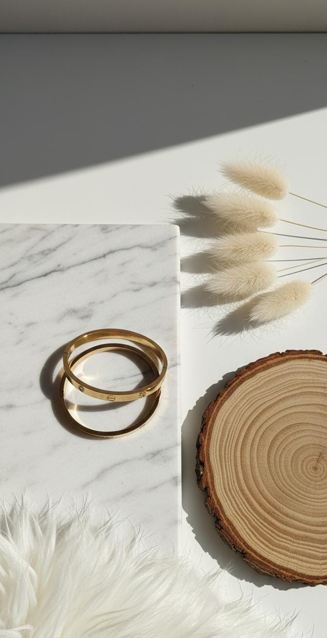 Anti Turnish Love Bangle Size : Kids 2.4