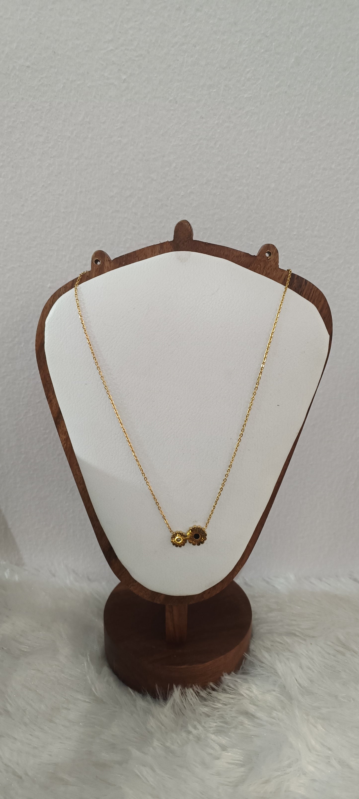 Anti Tarnish Floral Necklace