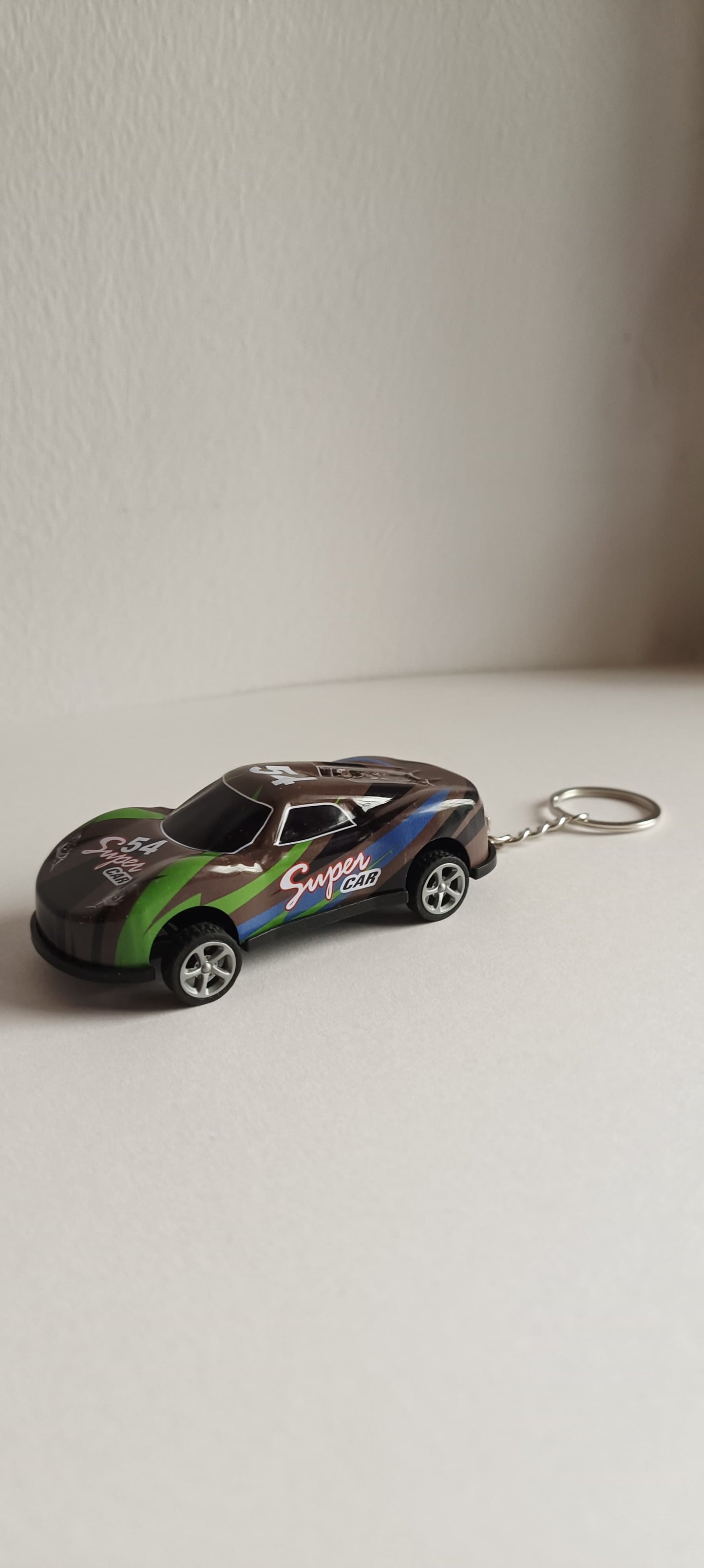 Pull Back Car Keychain