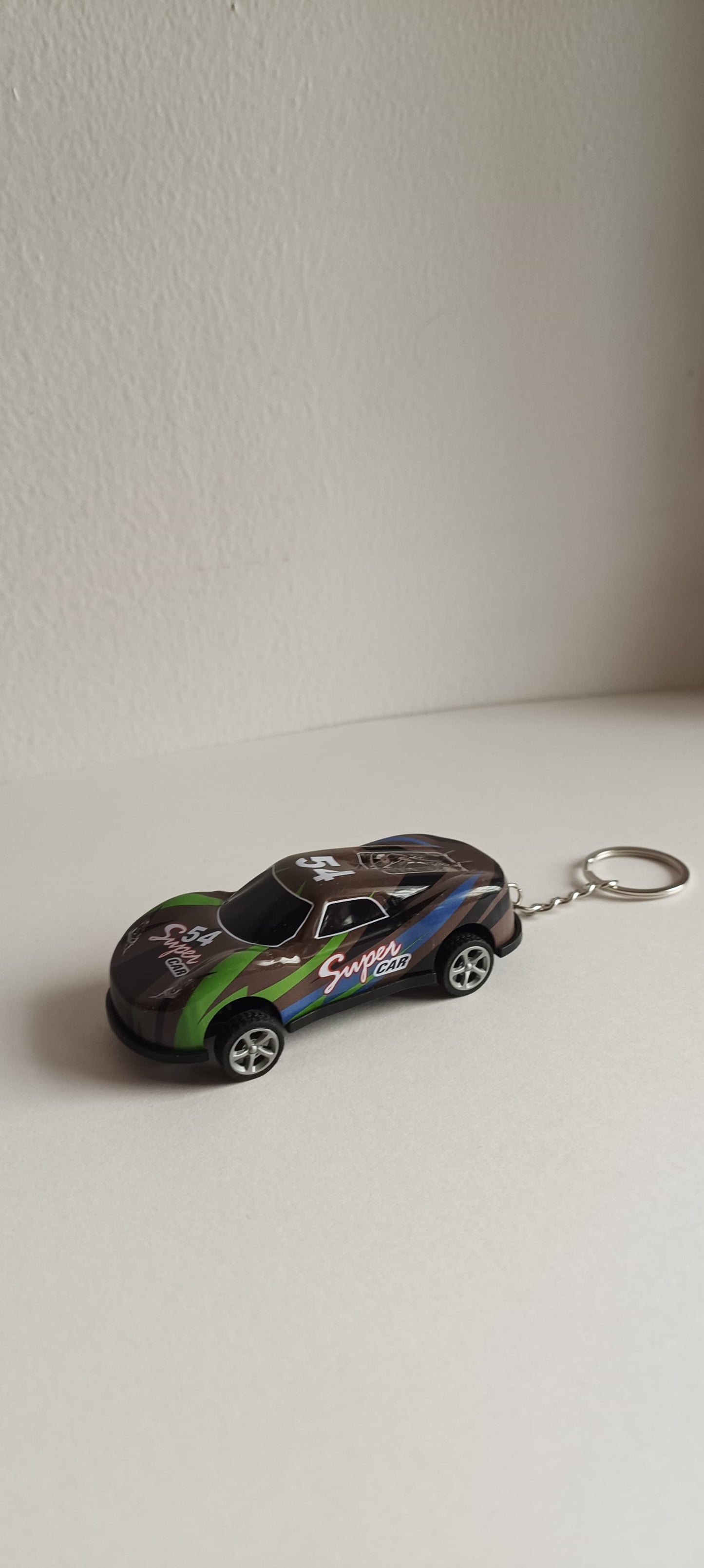 Pull Back Car Keychain