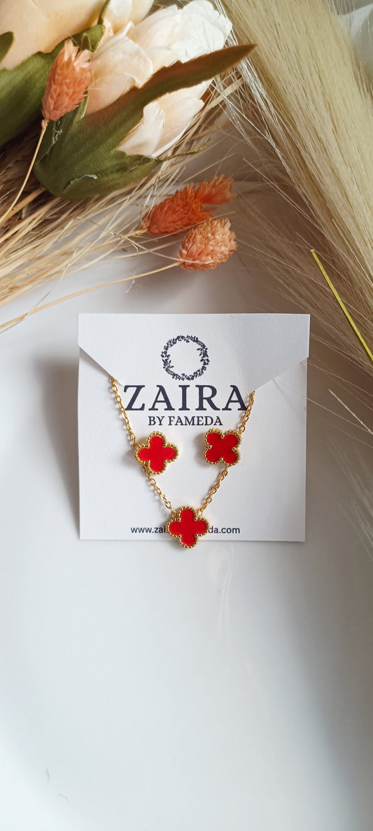 Clove Pendant & Earing