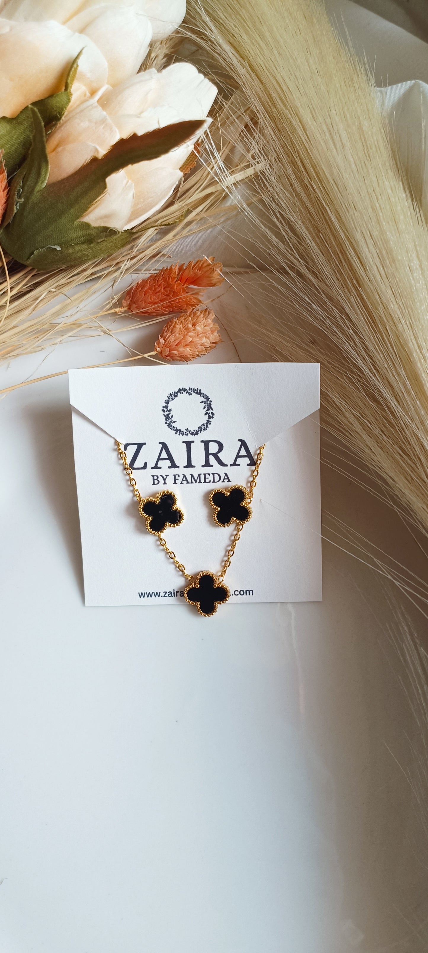 Clove Pendant & Earing