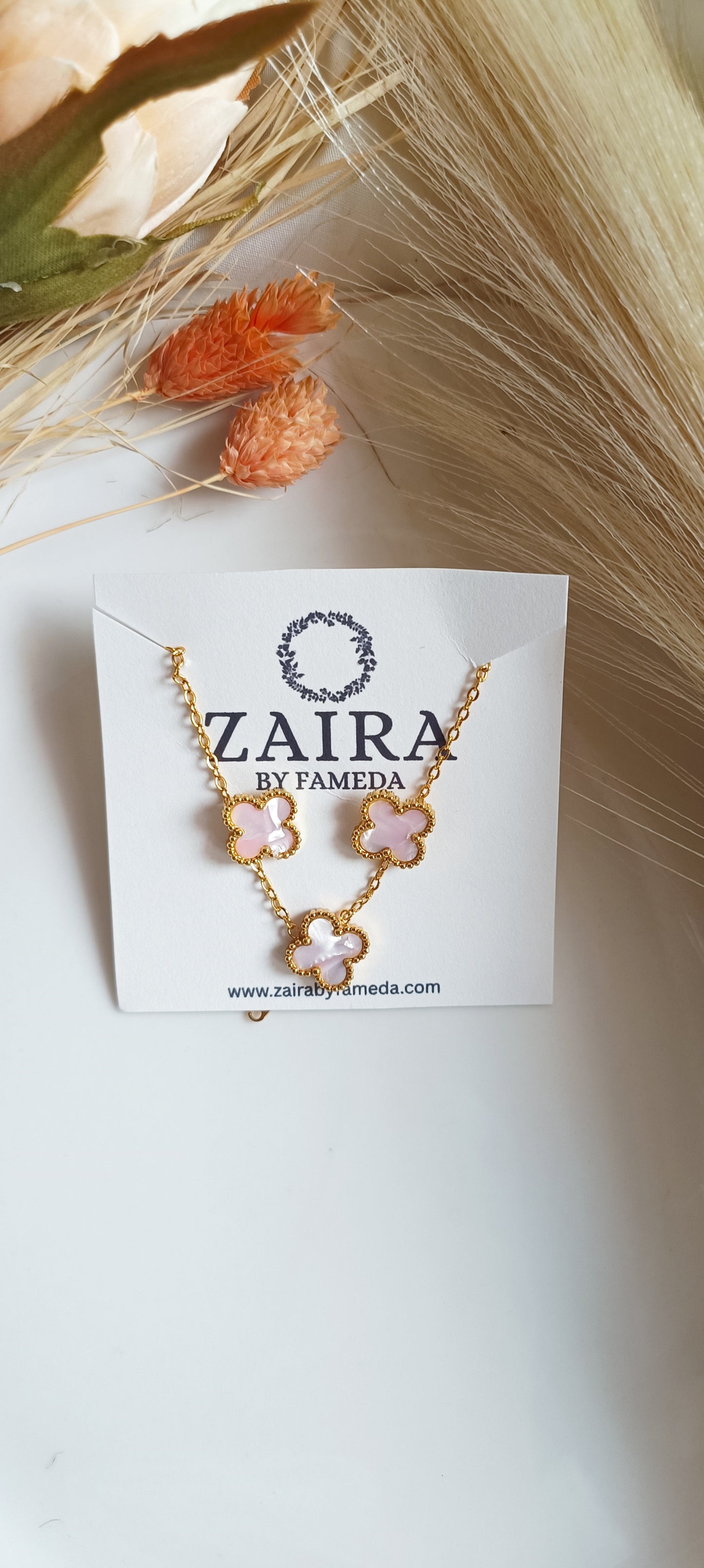 Clove Pendant & Earing