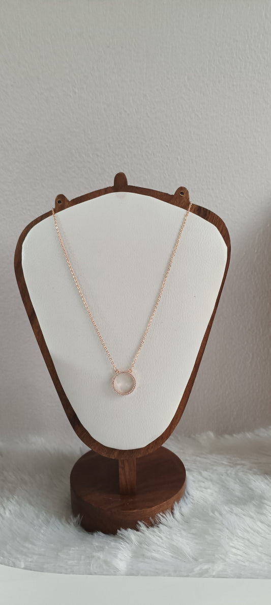 Anti Tarnish Enduring Circle Pendant