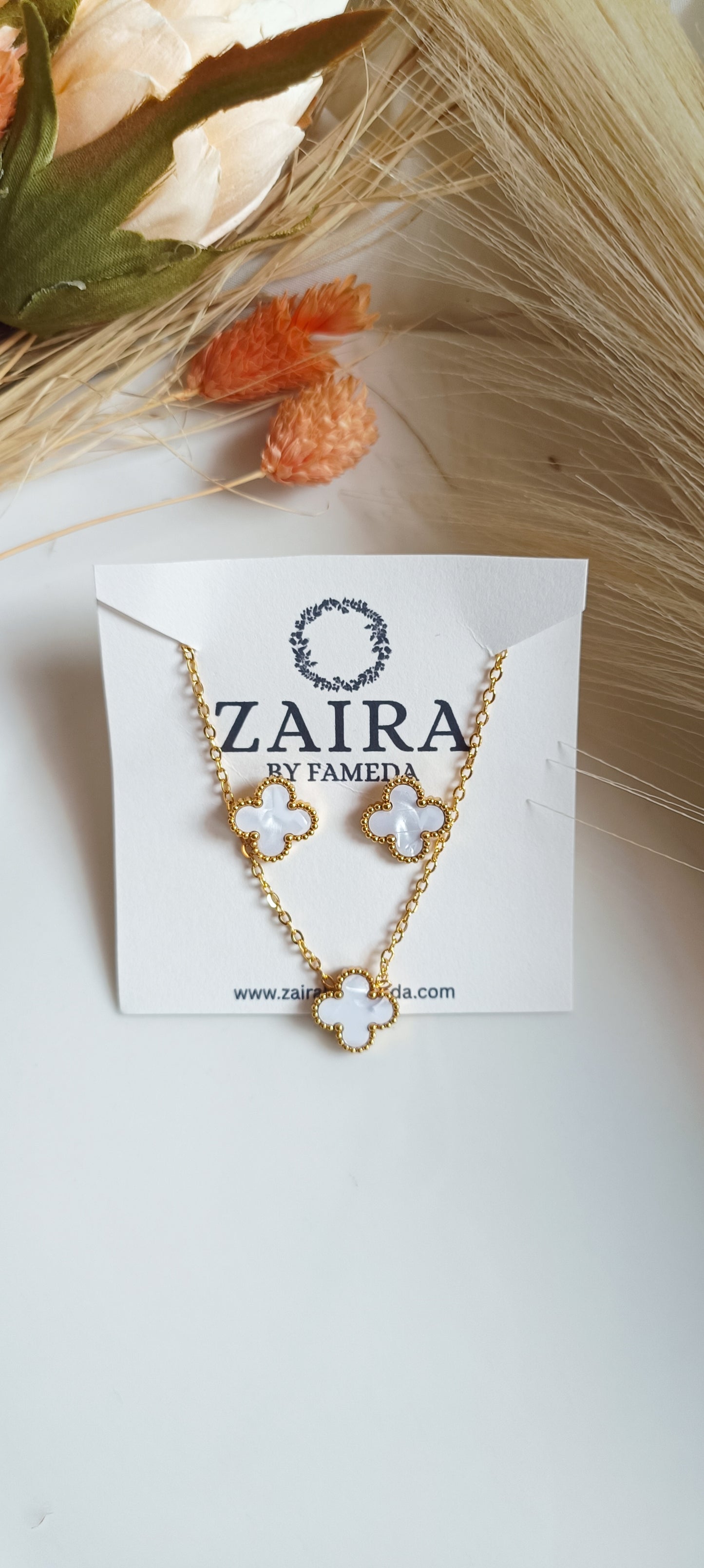 Clove Pendant & Earing